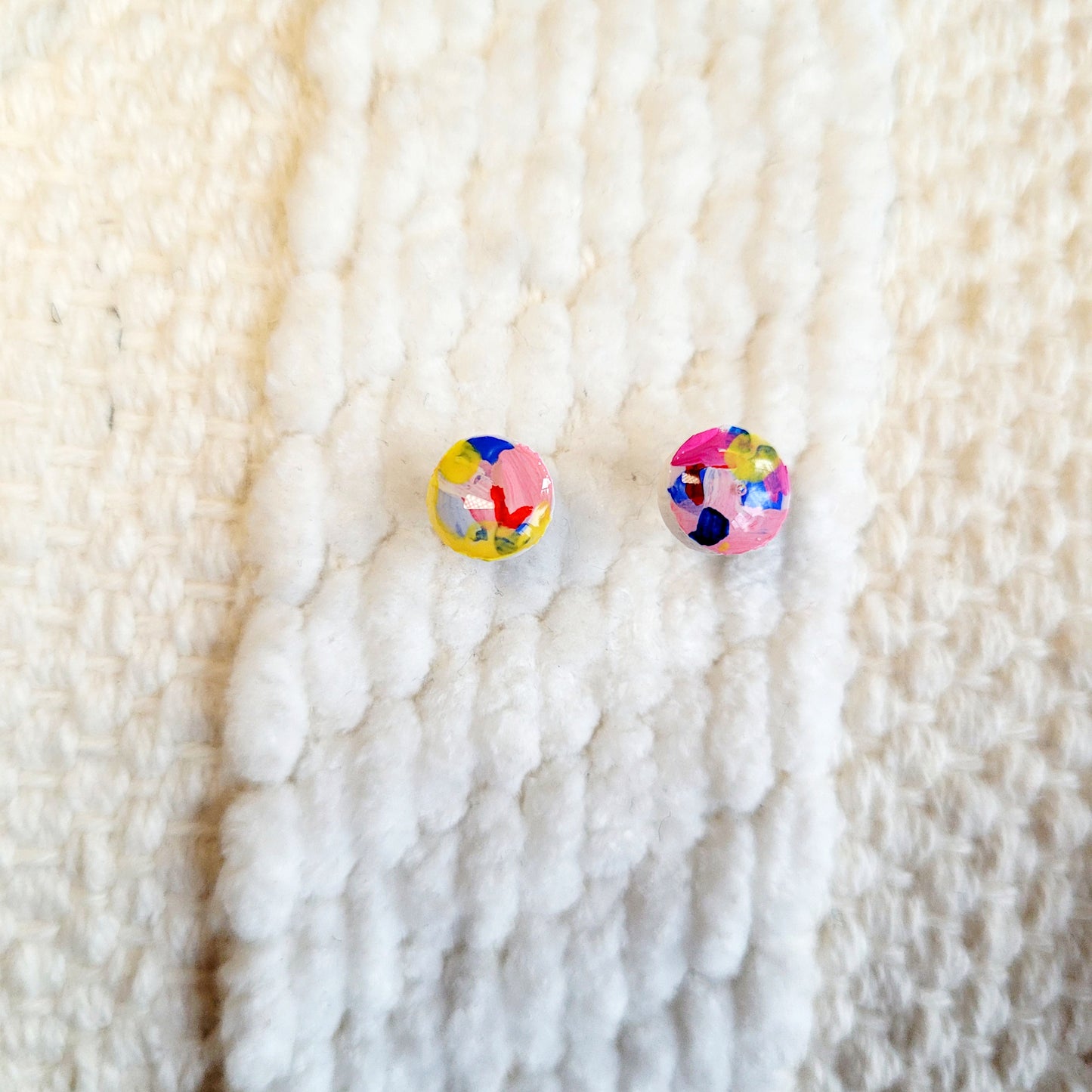 Saphire Haze Small stud Earrings