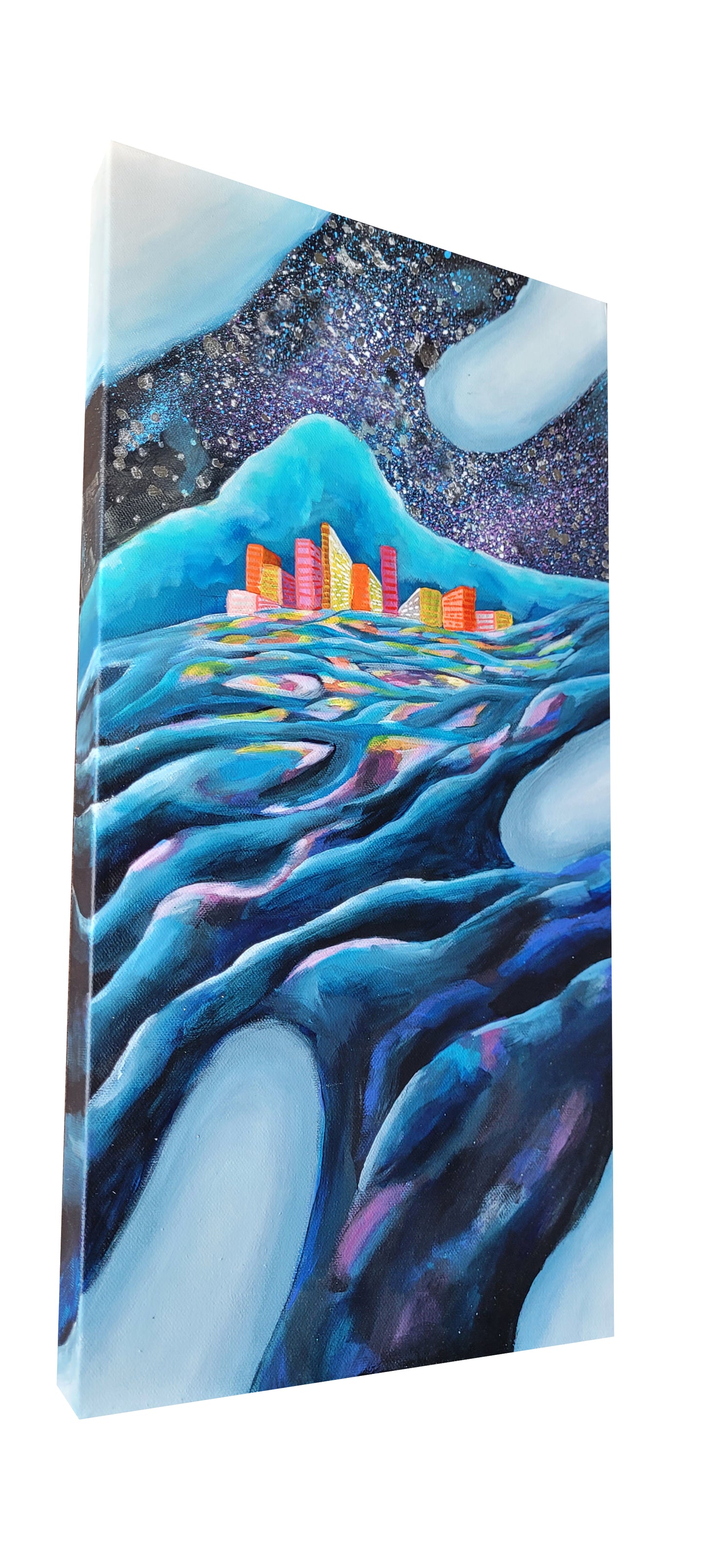 Lights Relections Original Painting