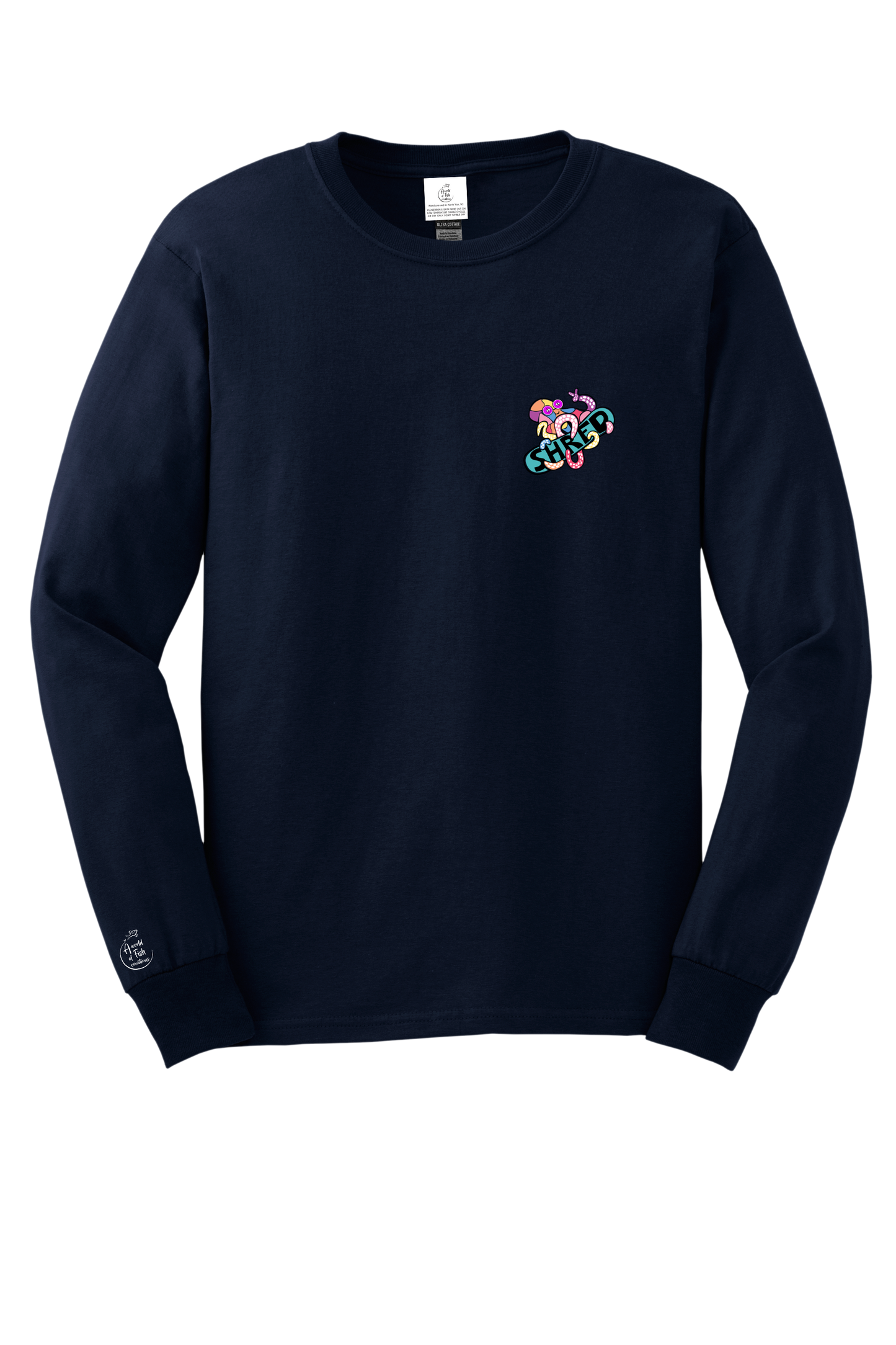 Octo-Grab Navy Long Sleeve