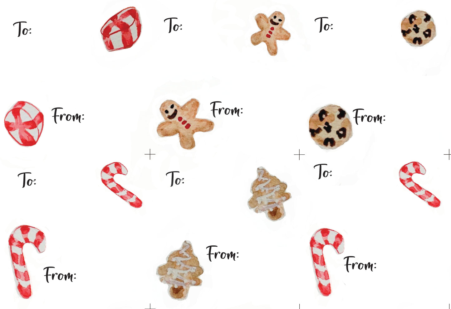Sticky Present Tags
