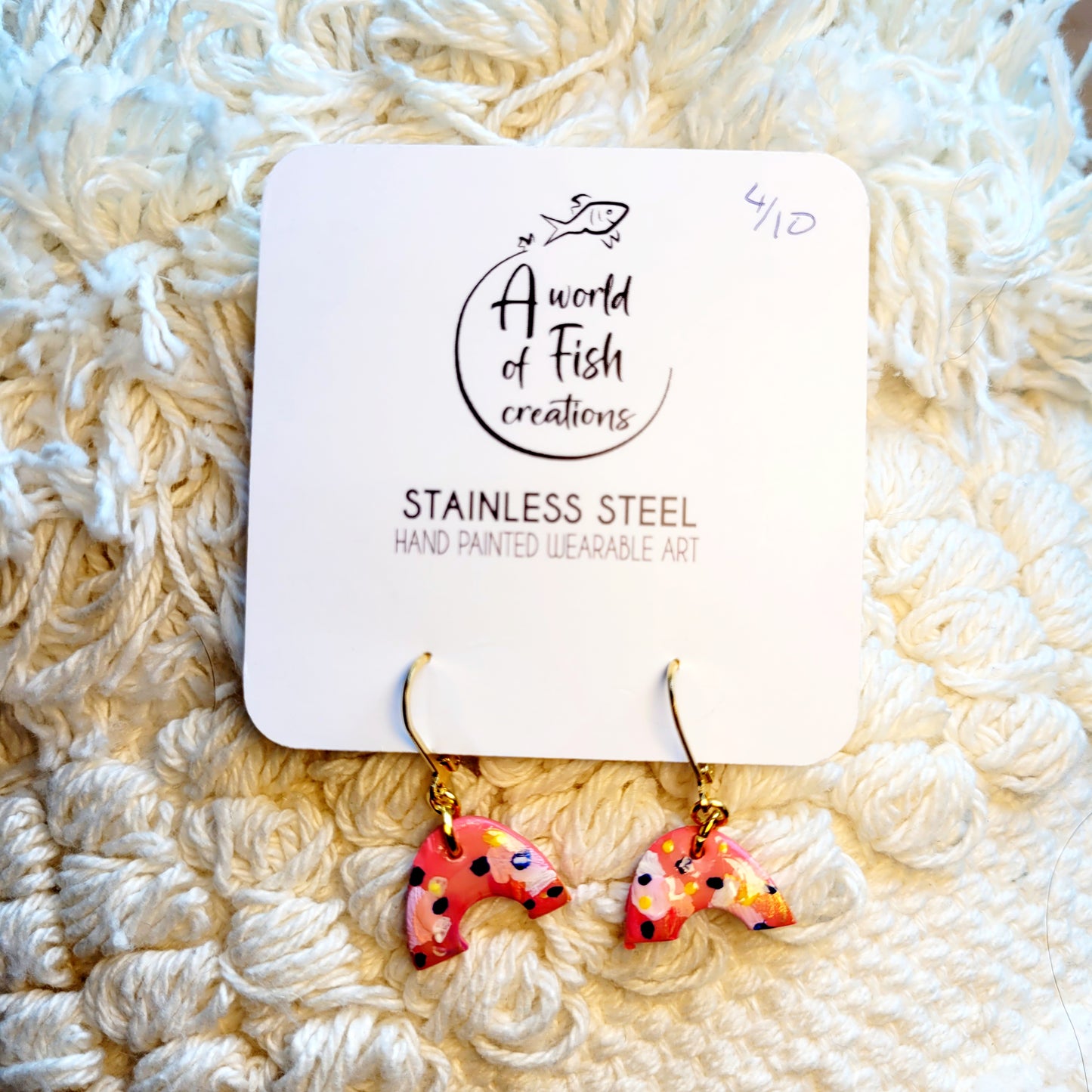 Golden Hour Rainbow Dangling Earrings
