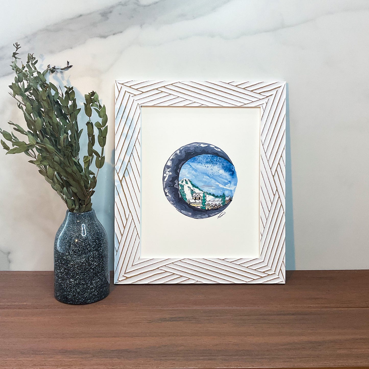 Bright Side of the Moon Art Print