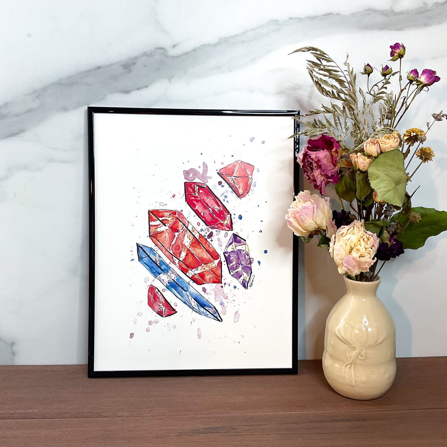 Jewels Art Print