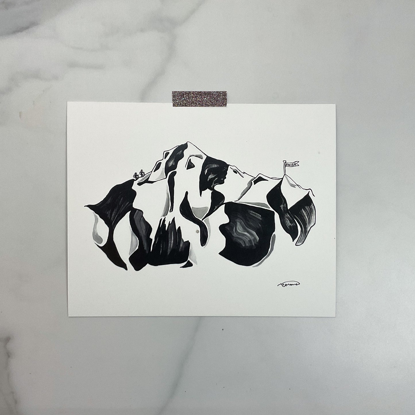 Finish Line Art Print