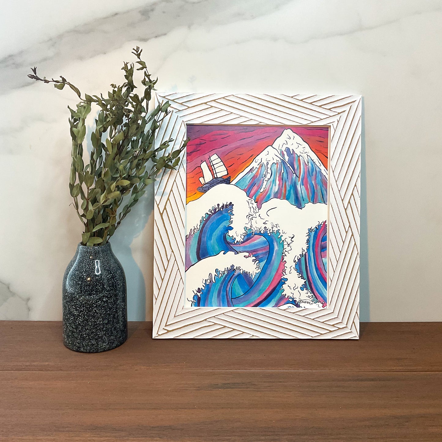 Rough Seas Art Print