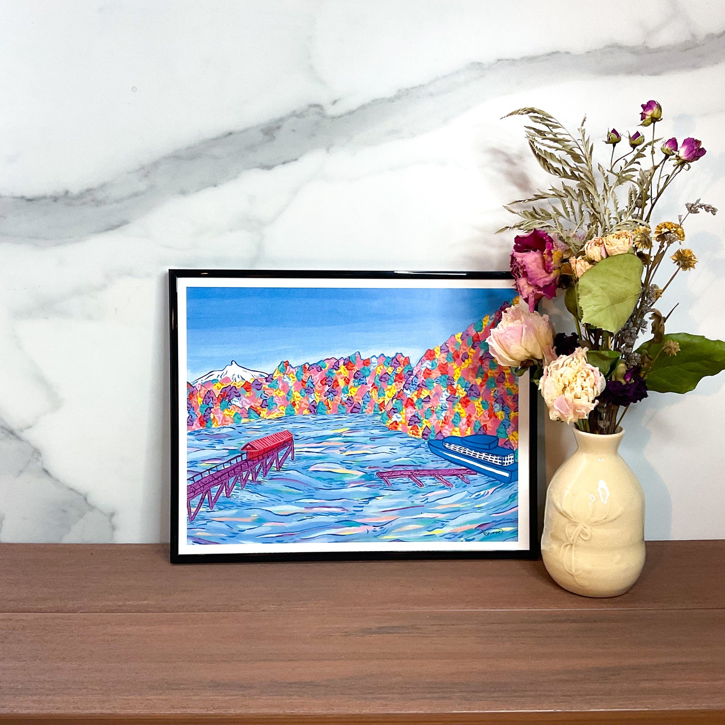 Candyland Horseshoe Bay Art Print