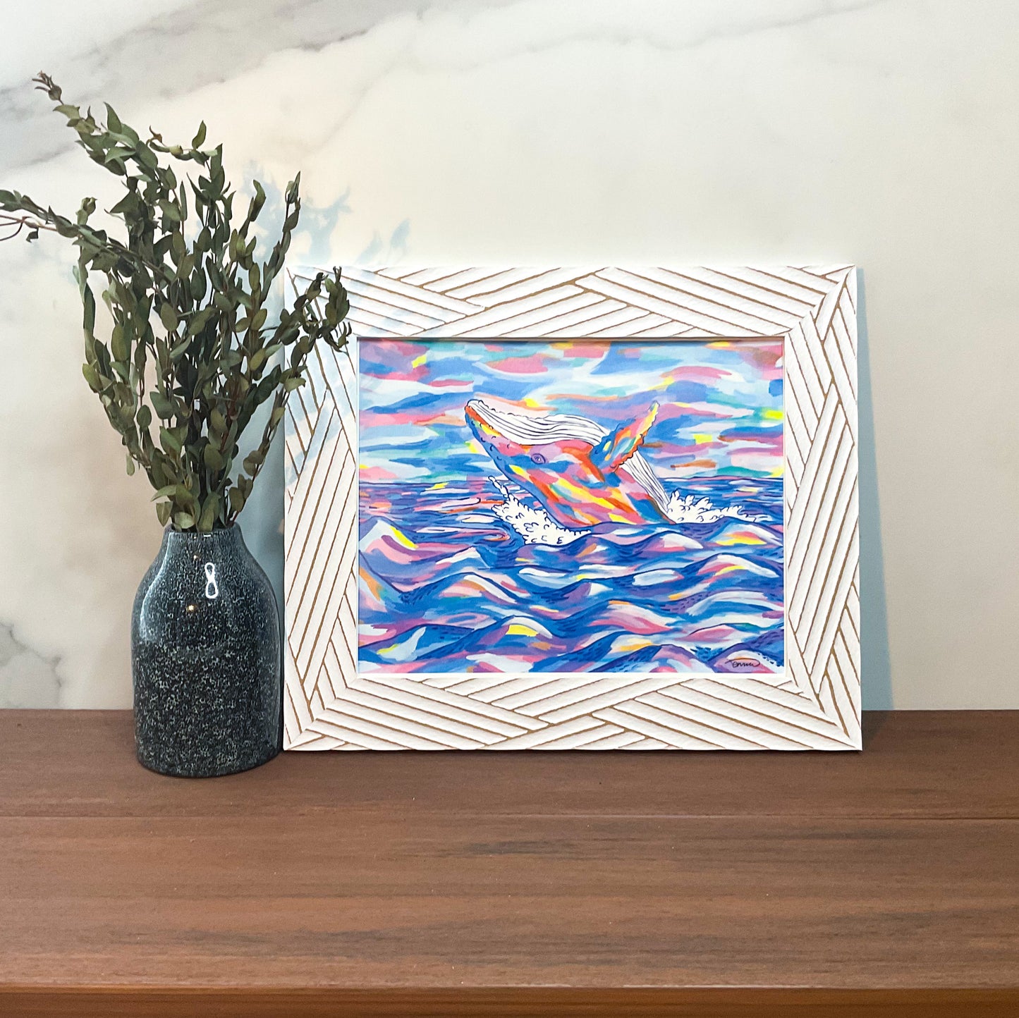 The Whale Art Print