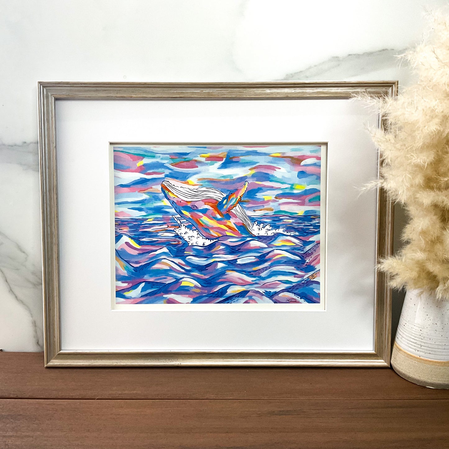 The Whale Art Print