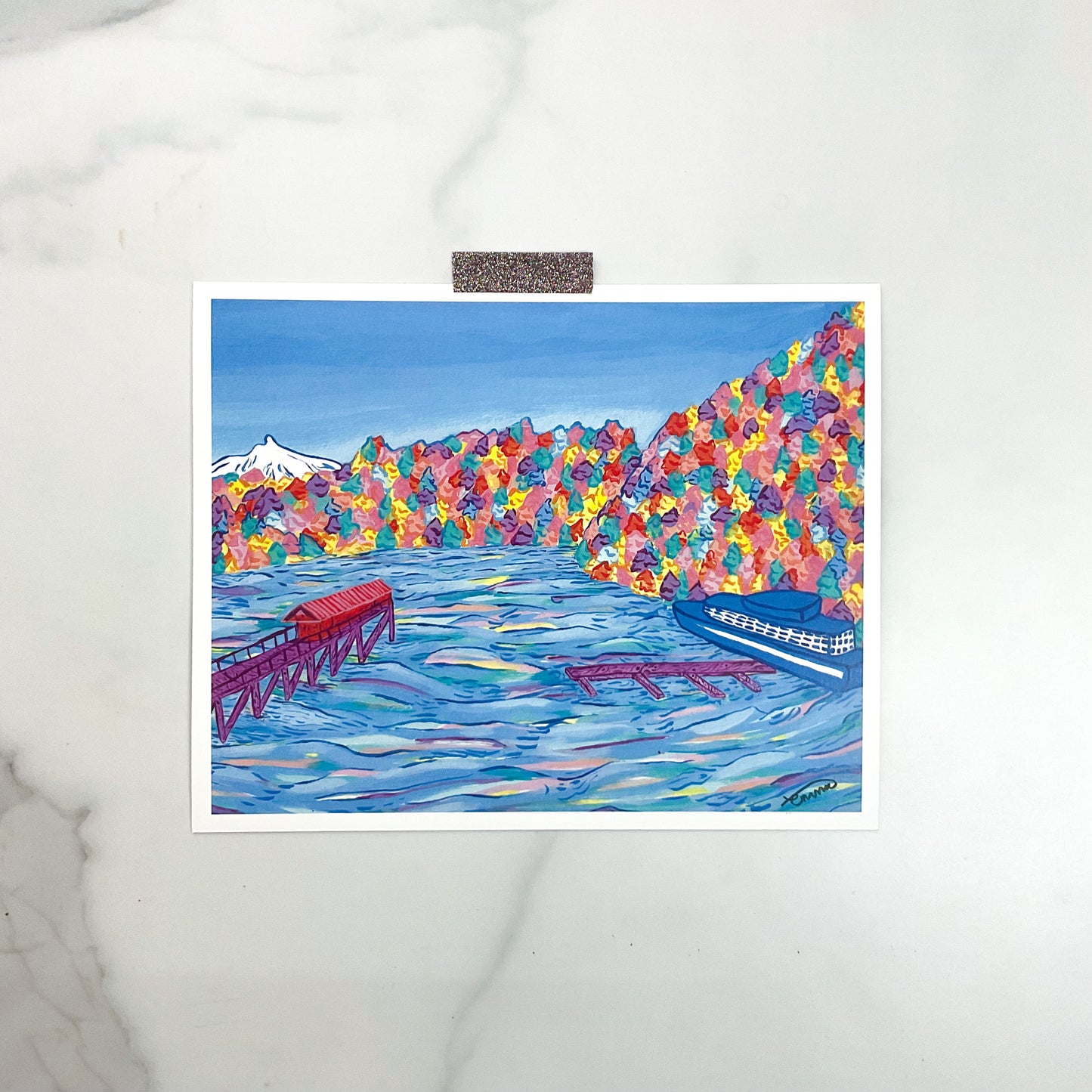 Candyland Horseshoe Bay Art Print