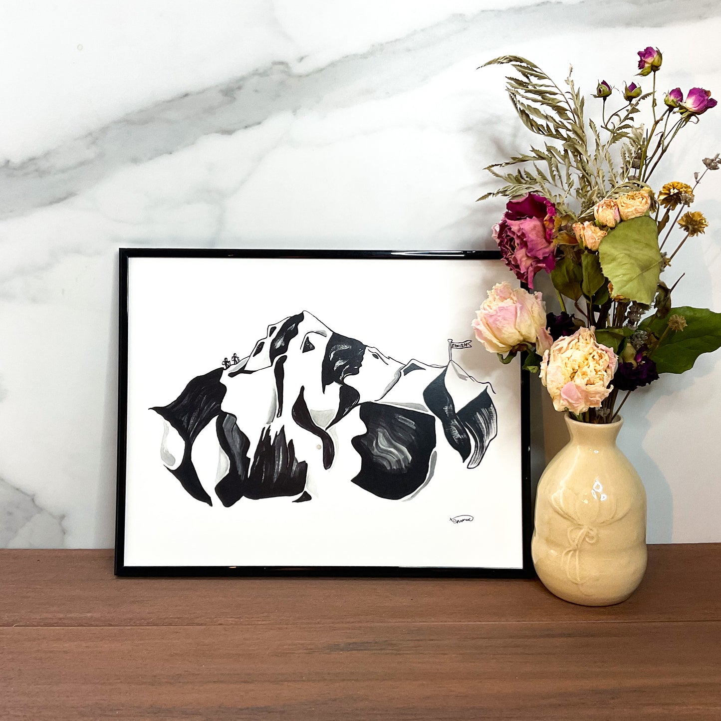 Finish Line Art Print