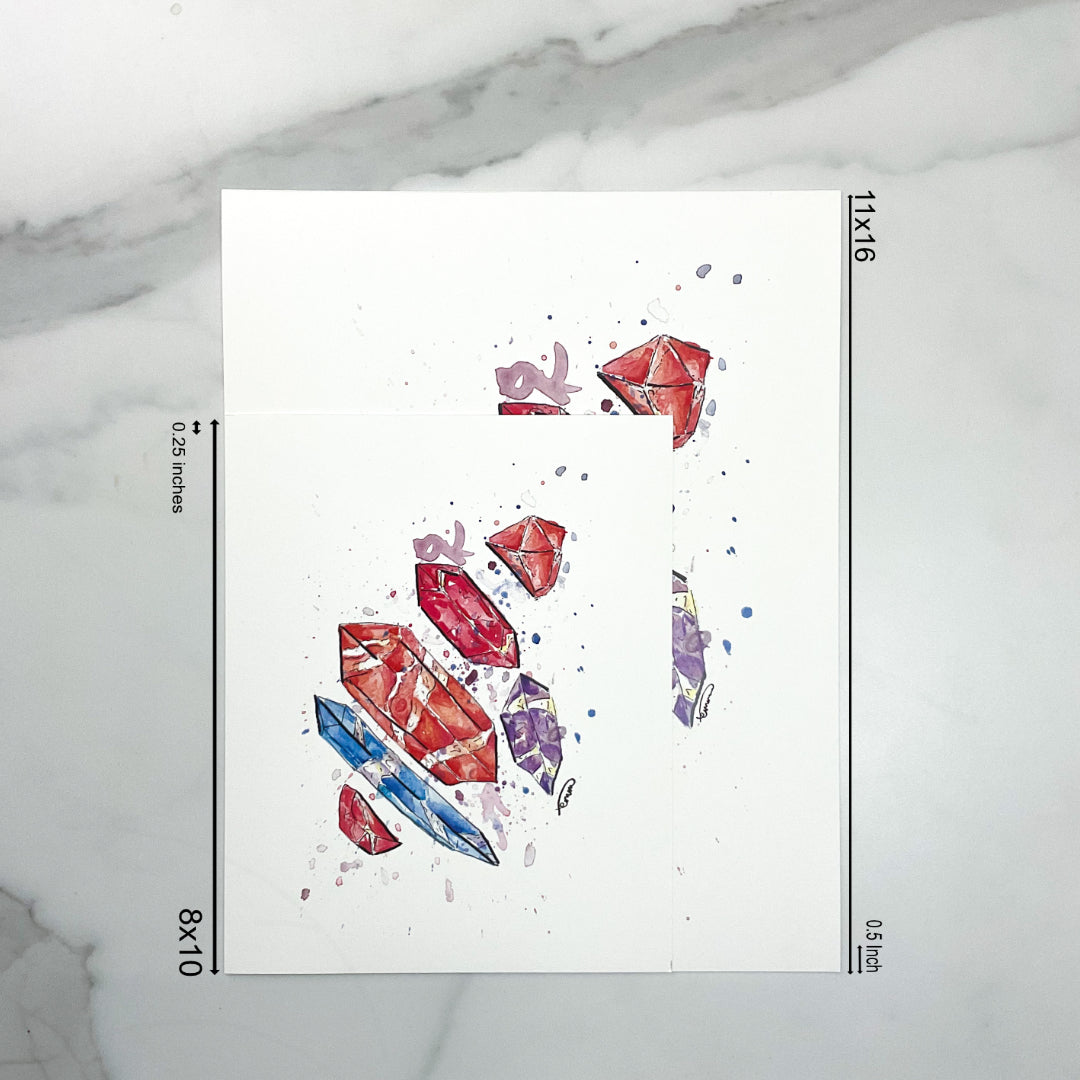 Jewels Art Print