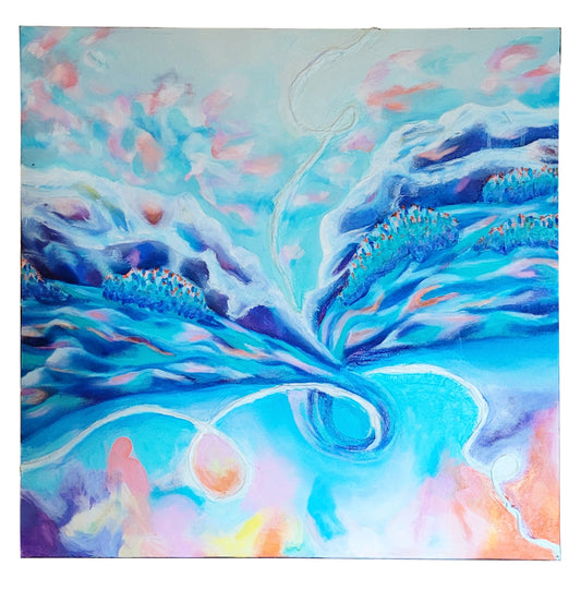 Entwined Islands Original Painting