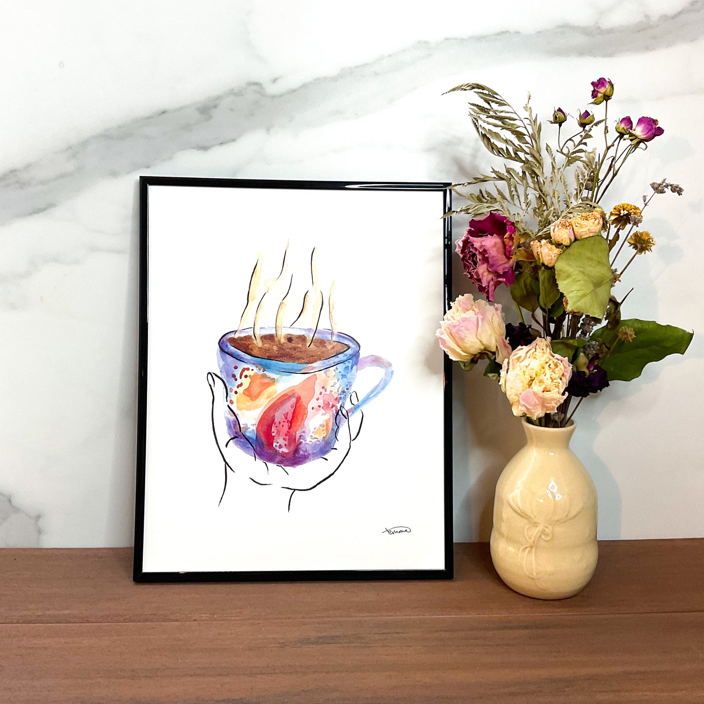 Perfect Cup Art Print